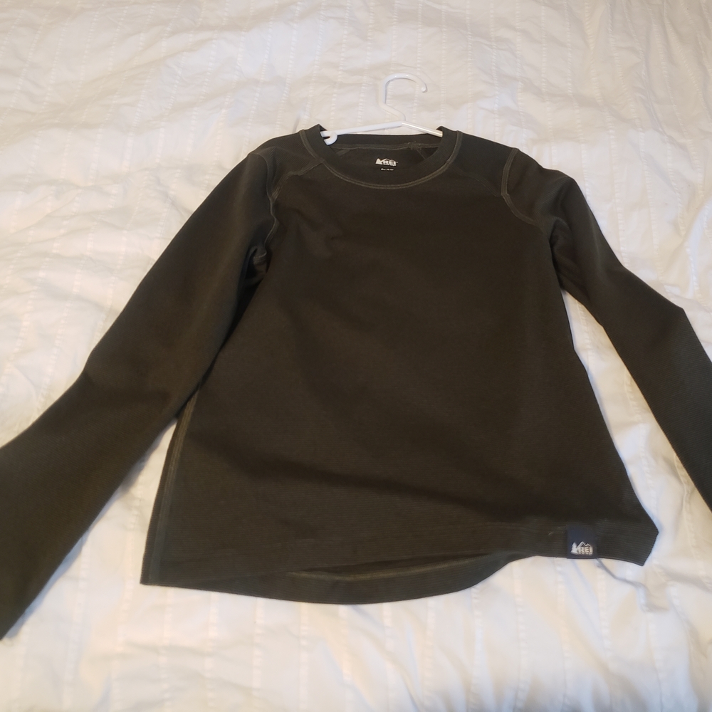 Kids Black Long Sleeve Shirt